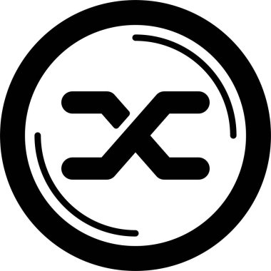 Synthetix web simgesi basit illüstrasyon 