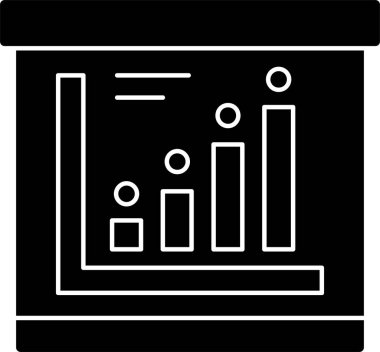 büyüme web simgesi basit illüstrasyon