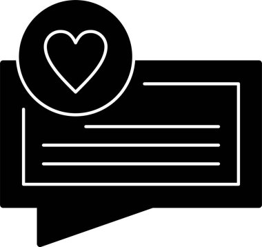 Geri besleme web simgesi basit illüstrasyon