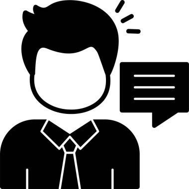 Müşteri servisi. Basit resimleme