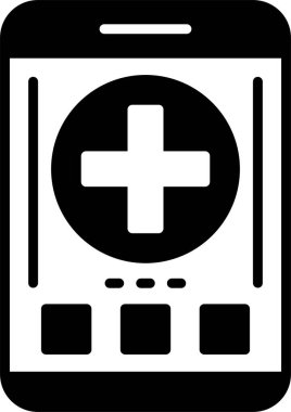 ekle. Web simgesi vektör illüstrasyonu