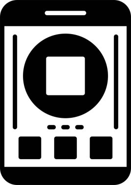 Seo simgesinin vektör illüstrasyonu