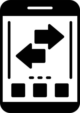 Web simgesini basit illüstrasyonla tazele