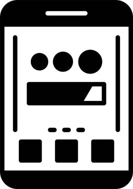 seo modern simgesinin vektör illüstrasyonu