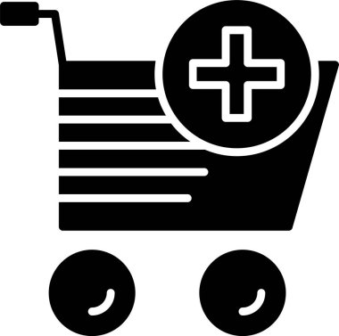 ekle. Web simgesi vektör illüstrasyonu