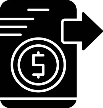  Cep telefonu ödemesi. simge vektör illüstrasyonu