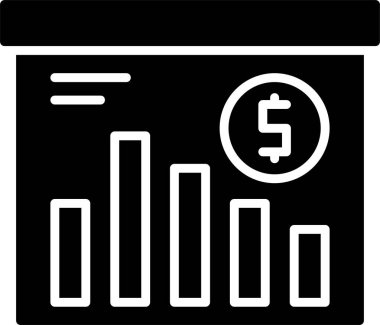 çubuk çizelgesi vektör illüstrasyonu 