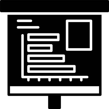 grafik simgesi, vektör illüstrasyonu basit tasarım