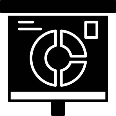 grafik simgesi, vektör illüstrasyonu basit tasarım