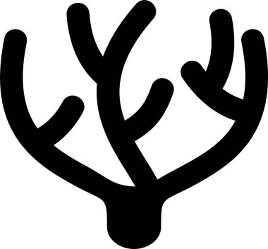 Mercan Web simgesi vektör illüstrasyonu 