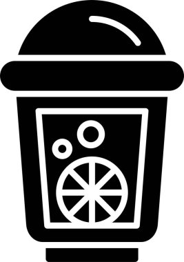 Ağ için limonata vektör simgesi