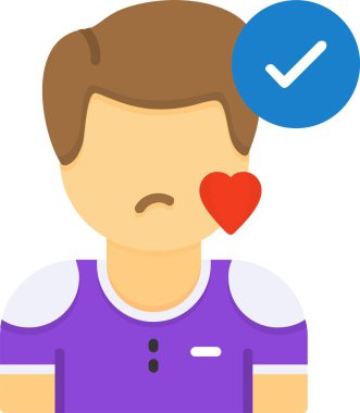 Hoşgörü web simgesi vektör illüstrasyonu