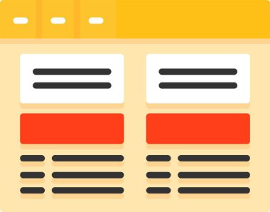  Web simgesi vektör illüstrasyonunu kopyala