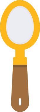 kaşık ağ ikonu vektör illüstrasyonu