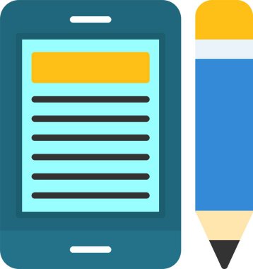 Web günlük simgesi vektör illüstrasyonu