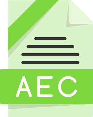 dosya biçimi simgesi, vektör illüstrasyonu basit tasarım