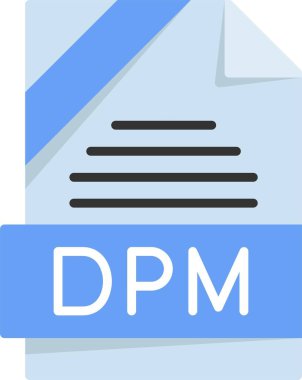 dosya biçimi simgesi, vektör illüstrasyonu basit tasarım