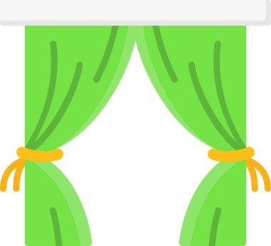 curtains icon vector illustration