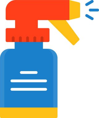 Sprey simgesi, vektör illüstrasyonu