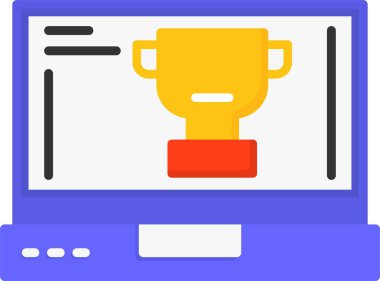 Ganimet web simgesi basit illüstrasyon 
