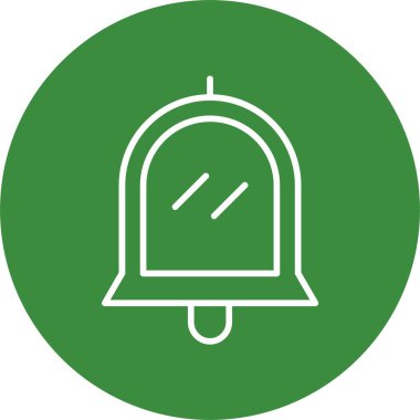 Bildirim web simgesi, basit illüstrasyon