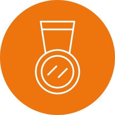 Ödül kazanan ikon, vektör illüstrasyonu 