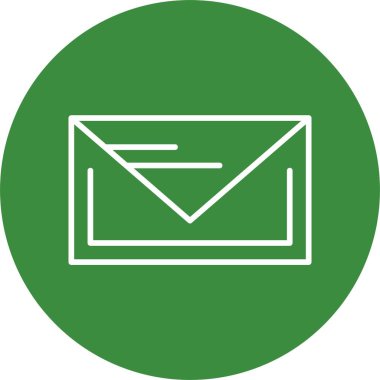 e- posta web simgesi, vektör illüstrasyonu