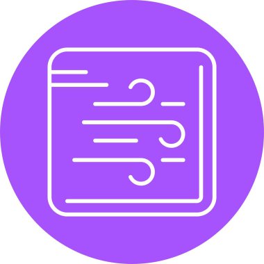  Rüzgar ağ simgesi vektörü