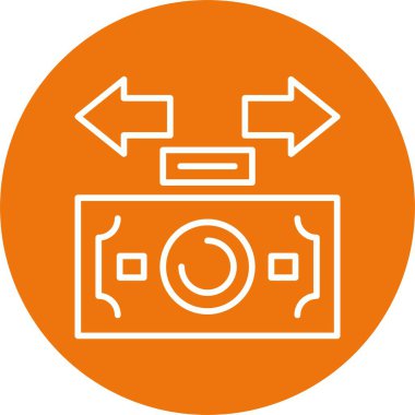 para transferi simge vektör çizim 