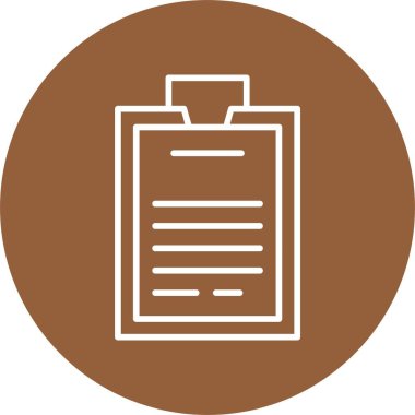 Pano web simgesi basit illüstrasyon 