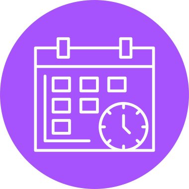 Saatin vektör illüstrasyonu