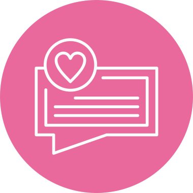 Geri besleme web simgesi basit illüstrasyon