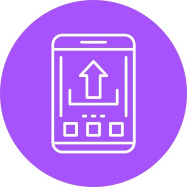 Web simgesini basit bir illüstrasyonla yükle 