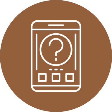 Web simgesini imzalamaya yardım et, basit illüstrasyon