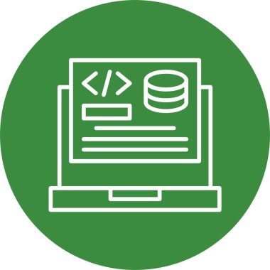 seo modern simgesinin vektör illüstrasyonu