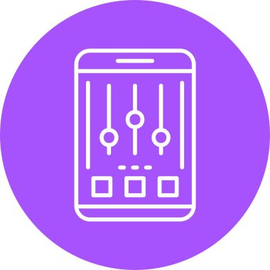 Ayarlar web simgesi basit illüstrasyon