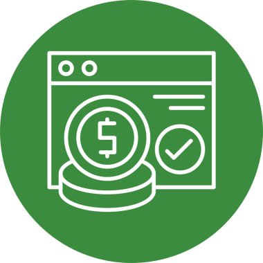 seo modern simgesinin vektör illüstrasyonu