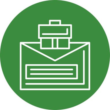 e-posta web simgesi basit illüstrasyon