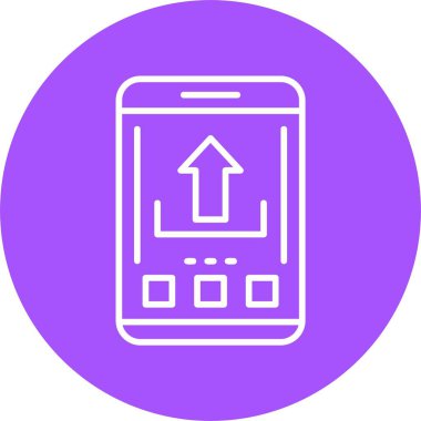 Web simgesini basit bir illüstrasyonla yükle 