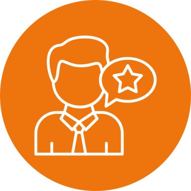 Müşteri hizmetleri ikonu. Beyaz arkaplanda izole edilmiş web tasarımı için ana hat müşteri servis vektör simgesi