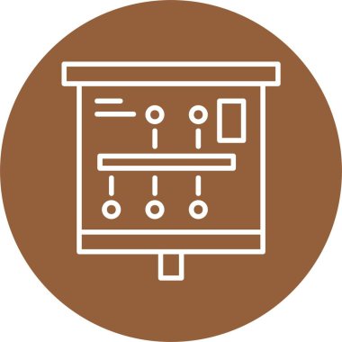 grafik simgesi, vektör illüstrasyonu basit tasarım