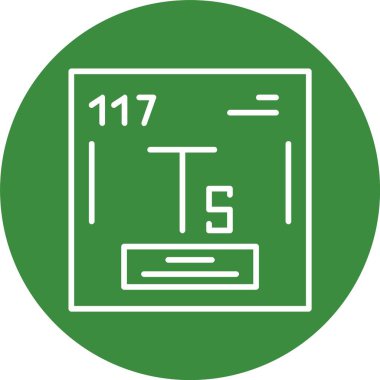 Tennessin web simgesi vektör illüstrasyonu