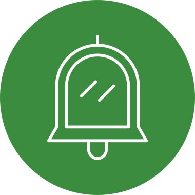 Bildirim web simgesi, basit illüstrasyon