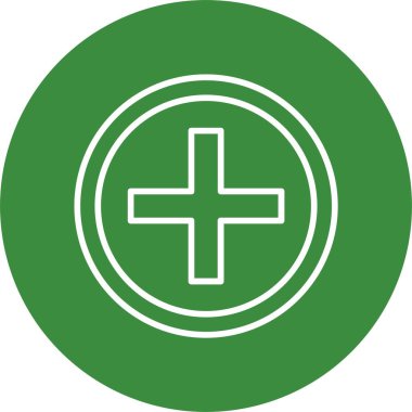 ekle. Web simgesi vektör illüstrasyonu