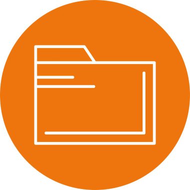 Dizin web simgesi basit illüstrasyon