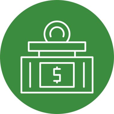  Tasarruf web simgesi vektörü 