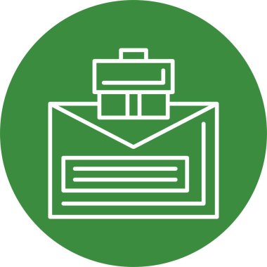 e-posta web simgesi basit illüstrasyon