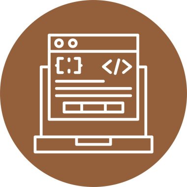 Bilgisayarın vektör resimlemesi