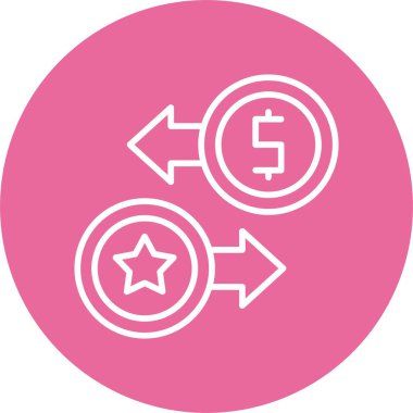 Vektör Doları simge tasarlamak