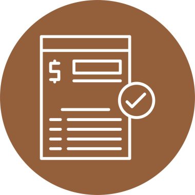  Fatura ödeme simgesi - özet biçimi